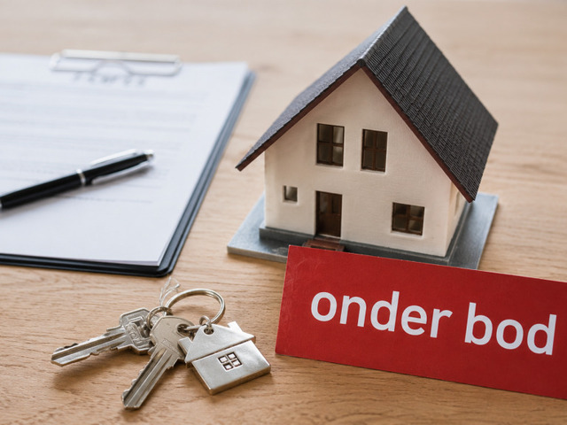 Wat betekent 'huis onder bod'?